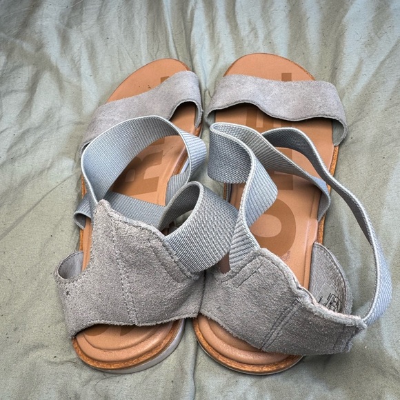 Sorel Ella gladiator blue sandals women’s size 8 - Picture 2 of 4